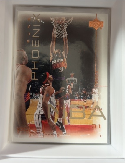 2000-01 Upper Deck Pros & Prospects #65 Shawn Marion — front