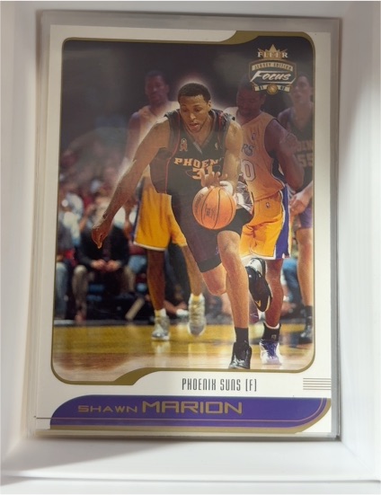2001-02 Fleer Focus #34 Shawn Marion — front