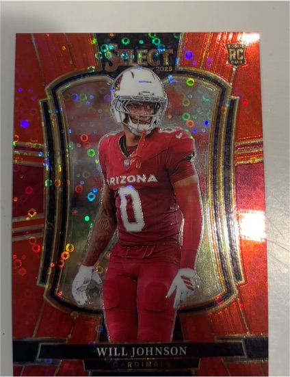 2025 Panini Select #122 Will Johnson — front
