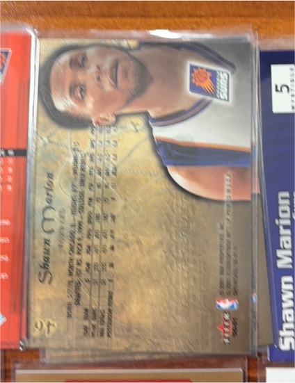 1999-00 Skybox Metal #160 Shawn Marion Rookie Phoenix Suns — front