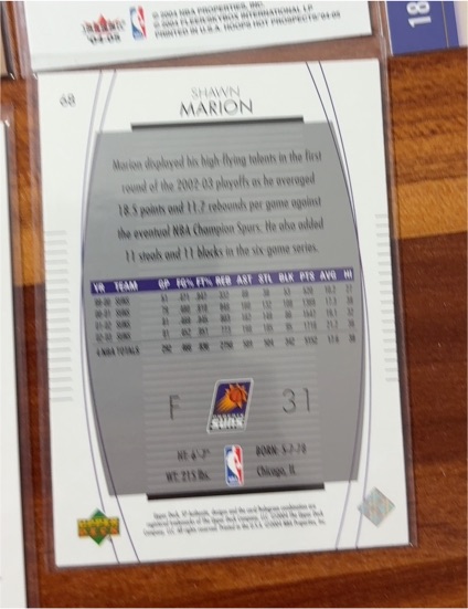 1999-00 Upper Deck Retro #99 Shawn Marion — front