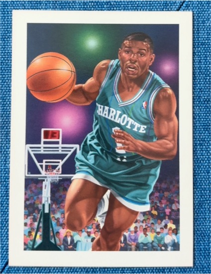 1991-92 NBA Hoops #505 Muggsy Bogues — front