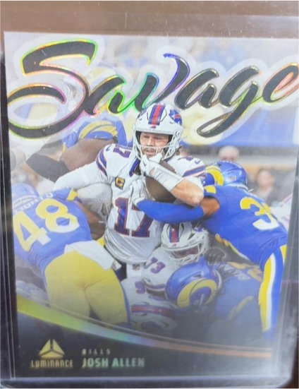 2024 Panini Luminance Savage #SAV-JAN Josh Allen — front