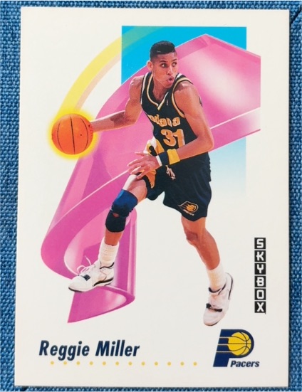 1991-92 Skybox #114 Reggie Miller — front