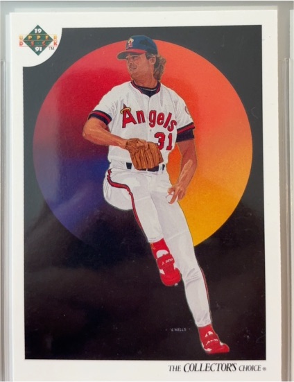 1991 Upper Deck #31 Chuck Finley — front