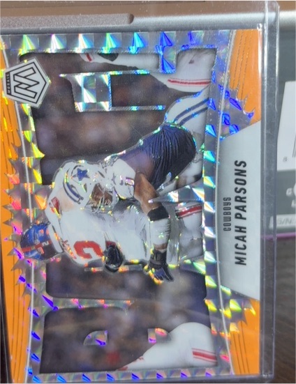 2025 Panini Mosaic Bang! #6 Micah Parsons — front