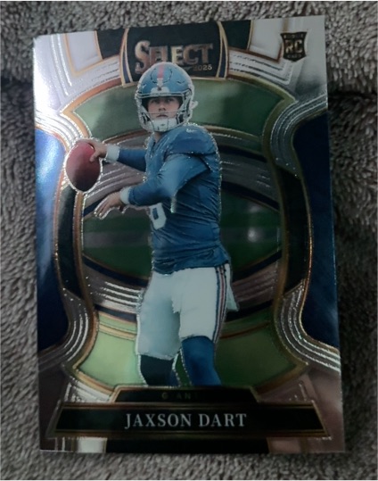 2025 Panini Select #93 Jaxson Dart — front