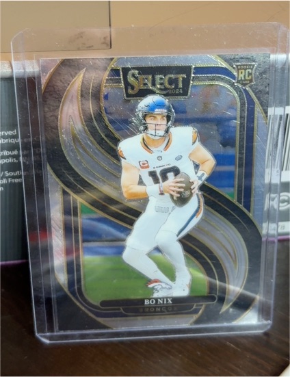 2024 Panini Select #117 Bo Nix — front