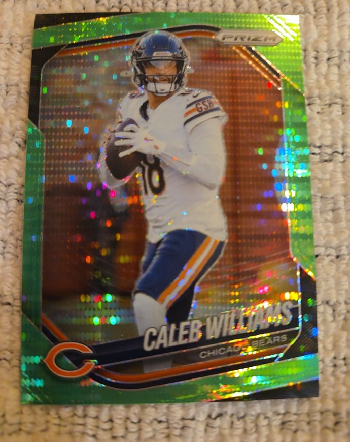 2025 Panini Prizm #124 Caleb Williams — front