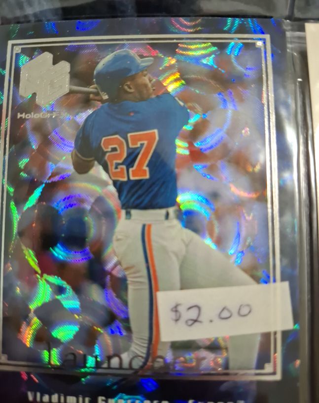 1999 Upper Deck HoloGrFX #L11 Vladimir Guerrero Launchers — front