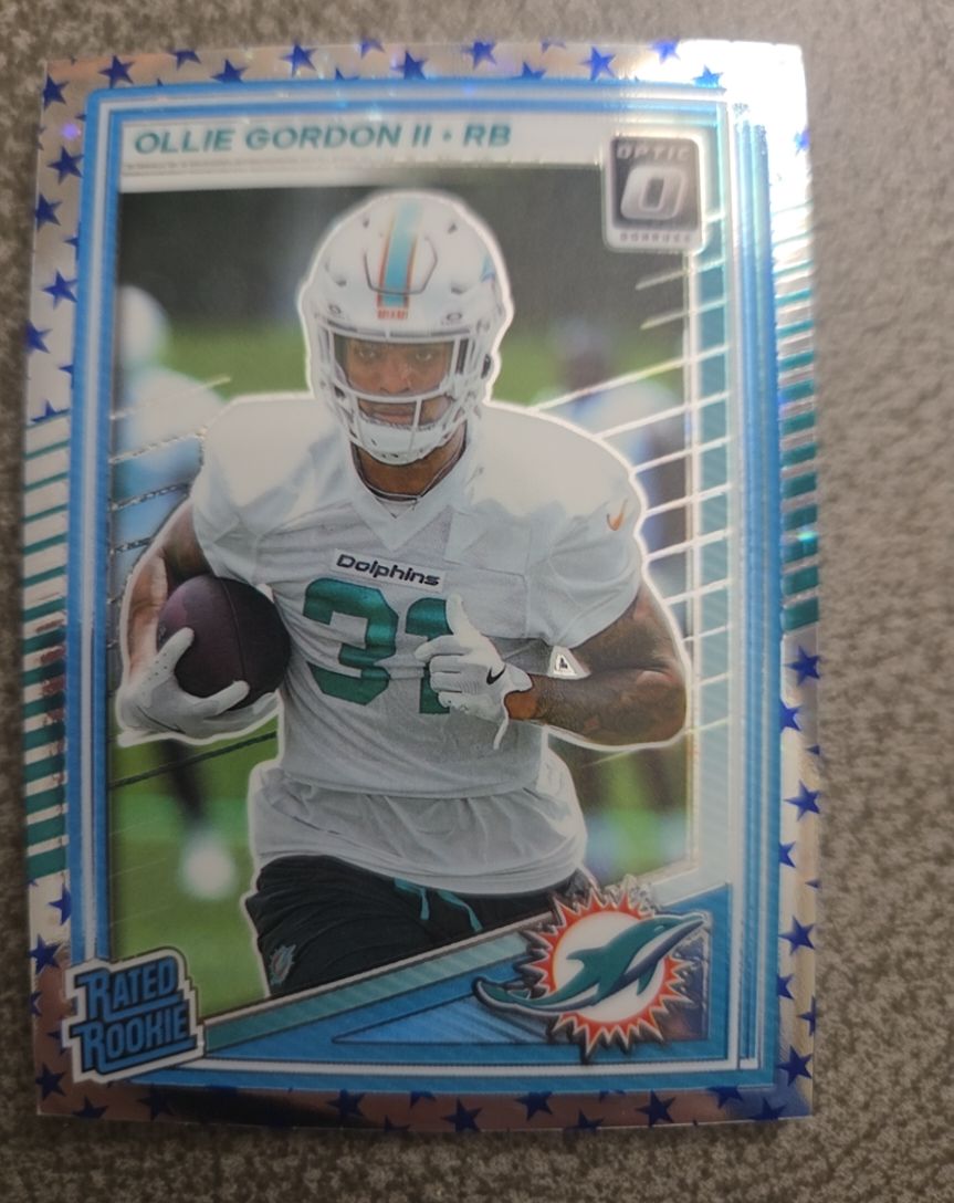 2025 Donruss Optic #218 Ollie Gordon II — front
