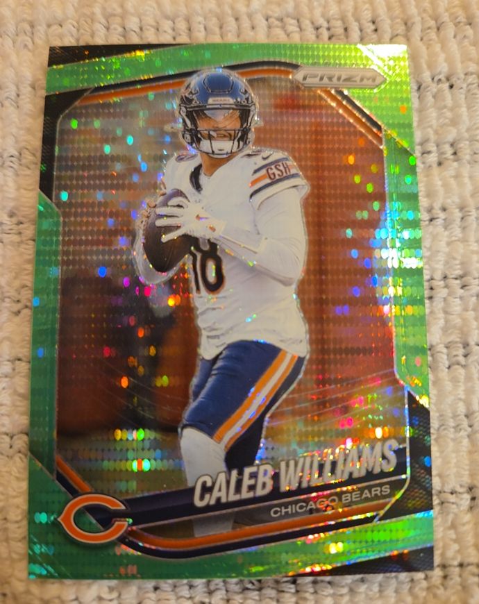 2025 Panini Prizm #124 Caleb Williams — front