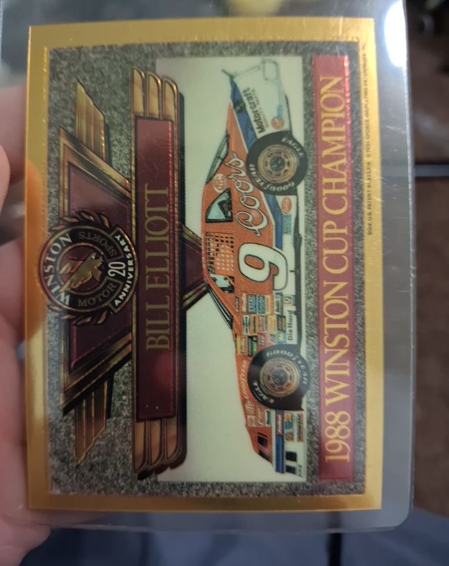 1991 Maxx Collection The Winston 20th Anniversary Foils Bill Elliott — front