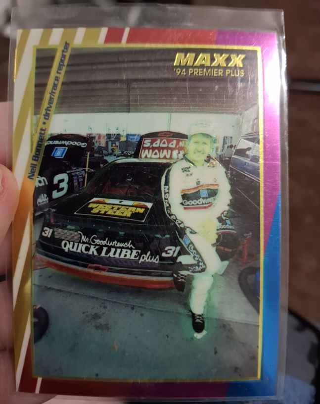 1994 Maxx Premier Plus #77 Neil Bonnett — front