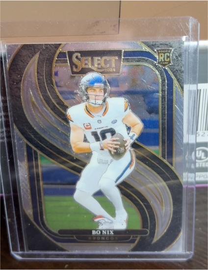 2024 Panini Select Premier Level #117 Bo Nix — front