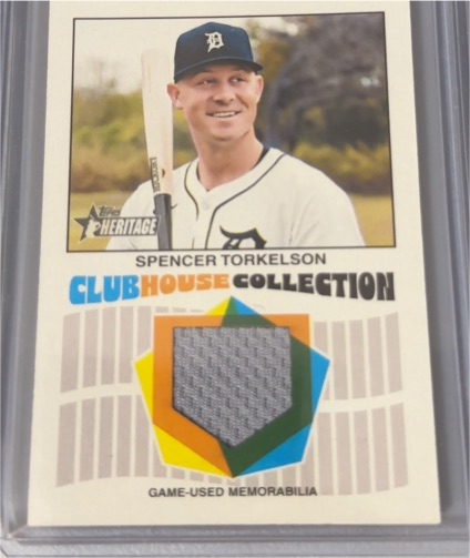 2026 Topps Heritage Clubhouse Collection #CCR-ST Spencer Torkelson — front