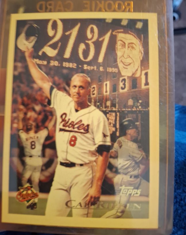 1996 Topps #96 Cal Ripken Jr. 2131 Consecutive Games — front