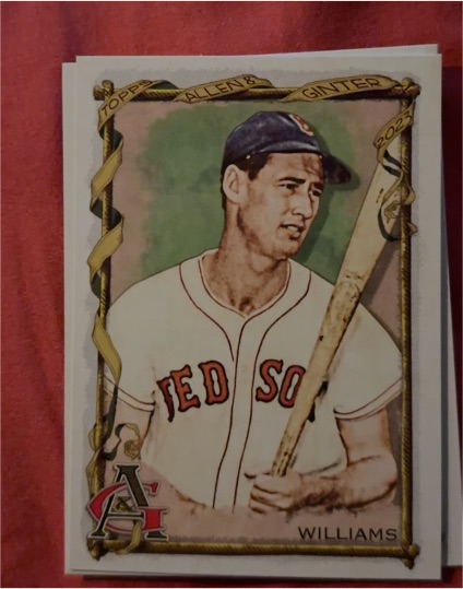 2023 Topps Allen & Ginter #38 Ted Williams — front