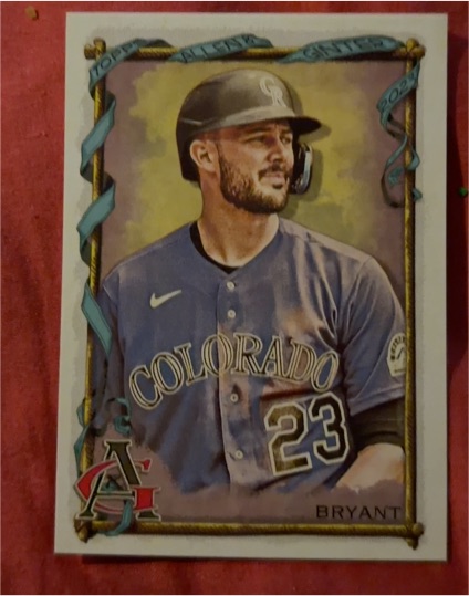 2023 Topps Allen & Ginter #180 Kris Bryant — front