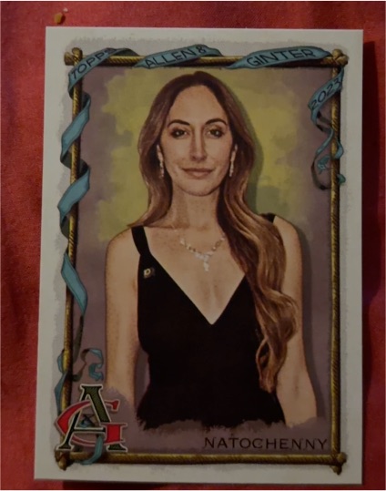 2023 Topps Allen & Ginter #296 Sarah Natochenny — front