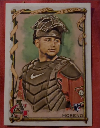 2023 Topps Allen & Ginter #18 Gabriel Moreno — front