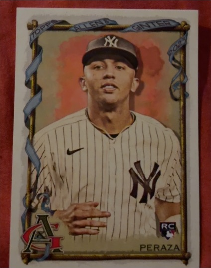 2023 Topps Allen & Ginter #31 Oswald Peraza — front