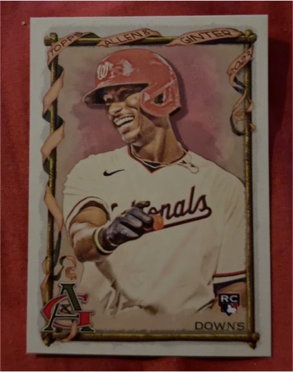 2023 Topps Allen & Ginter #115 Jeter Downs — front
