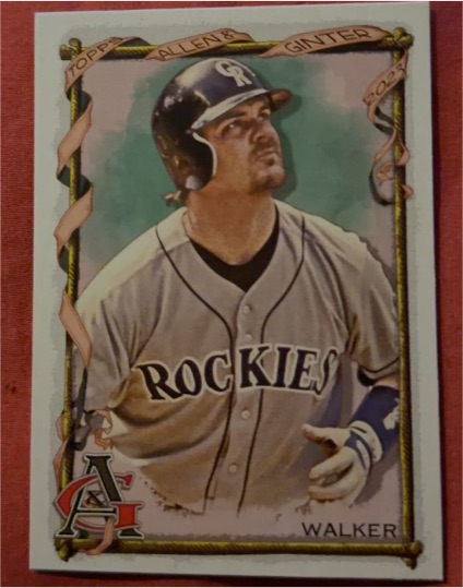 2023 Topps Allen & Ginter #333 Larry Walker — front