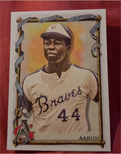 2023 Topps Allen & Ginter #83 Hank Aaron — front