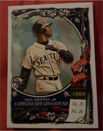 2023 Topps Allen & Ginter #SS-20 Ken Griffey Jr. — front