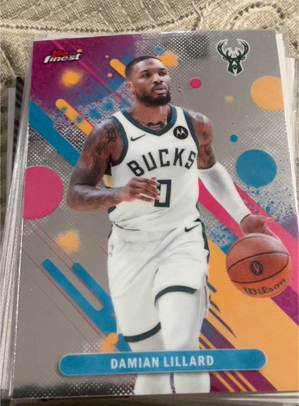 2025-26 Topps Finest #44 Damian Lillard — front