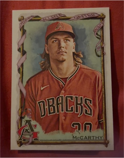 2023 Topps Allen & Ginter #52 Jake McCarthy — front