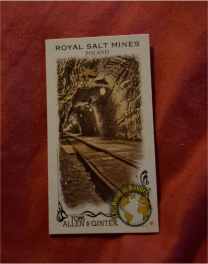 2023 Topps Allen & Ginter Mini #WOW-42 Royal Salt Mines Poland — front