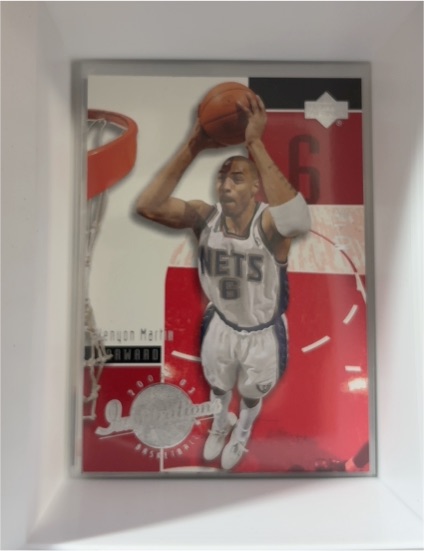 2001-02 Upper Deck Ovation #55 Kenyon Martin — front