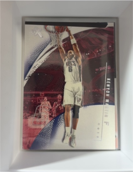 2003-04 E-X #38 Kenyon Martin — front
