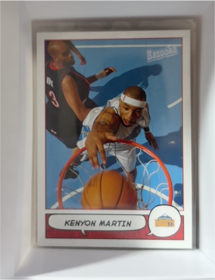2004-05 Topps Bazooka #60 Kenyon Martin — front