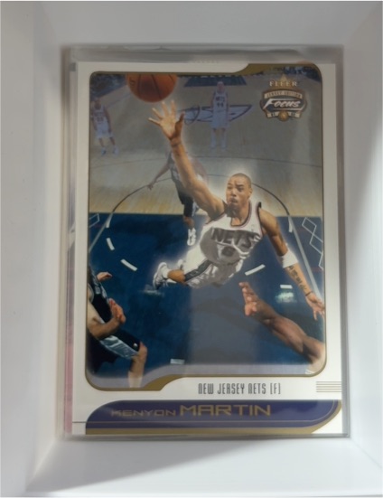 2001-02 Fleer Focus #42 Kenyon Martin — front