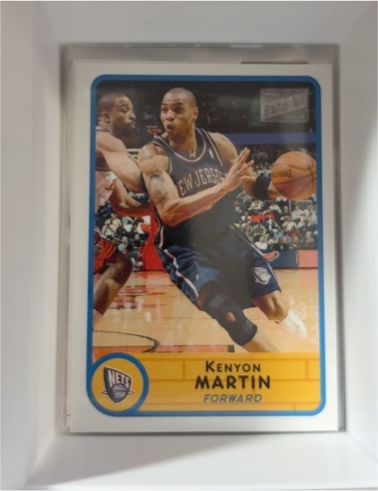 2003-04 Topps Bazooka #66 Kenyon Martin — front
