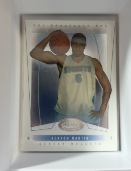 2004-05 Fleer Hoops Hot Prospects #51 Kenyon Martin — front