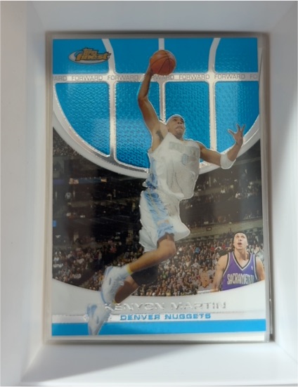 2005-06 Topps Finest #31 Kenyon Martin — front