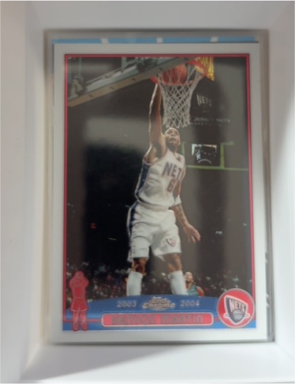 2003-04 Topps Chrome #18 Kenyon Martin — front