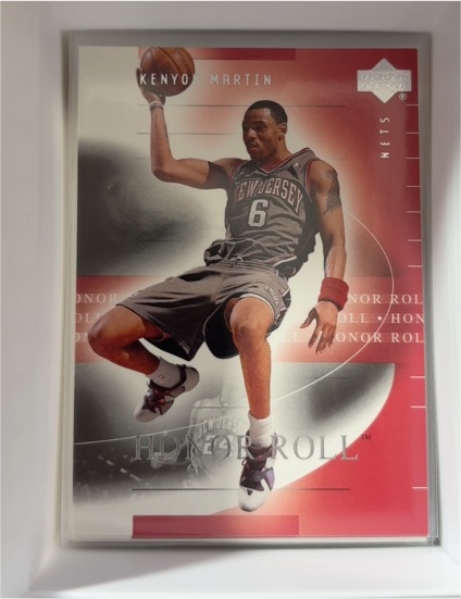 2001-02 Upper Deck Honor Roll #56 Kenyon Martin — front