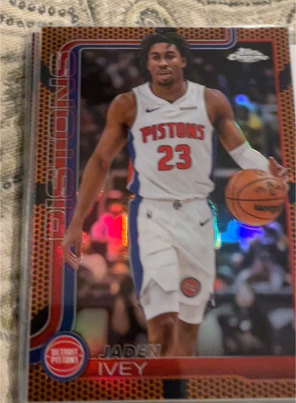 2025-26 Topps Chrome #61 Jaden Ivey — front