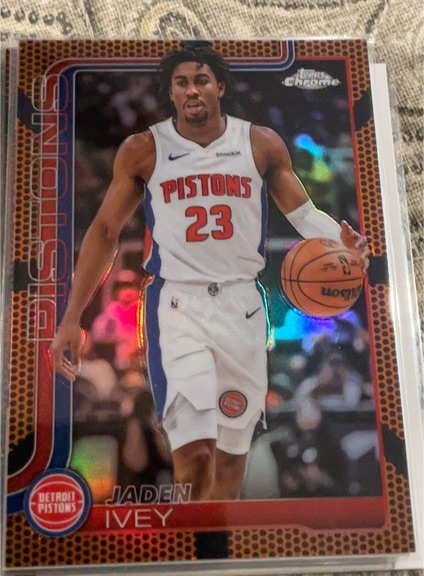 2025-26 Topps Chrome #61 Jaden Ivey — front