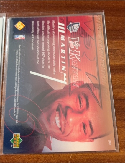 2000-01 Upper Deck Y3K #197 Kenyon Martin — front
