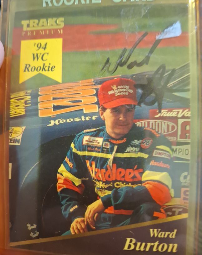 1994 Traks Premium #79 Ward Burton — front