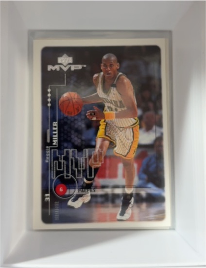 1999-00 Upper Deck MVP #62 Reggie Miller — front
