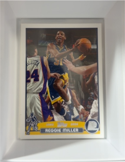 2003-04 Topps #31 Reggie Miller — front