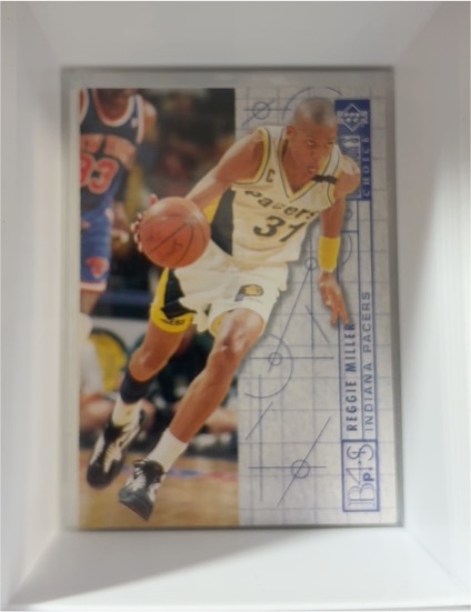 1994 Upper Deck Collector's Choice Blueprint for Success #382 Reggie Miller — front