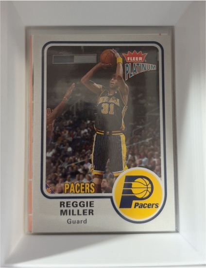 2002-03 Fleer Platinum #114 Reggie Miller — front